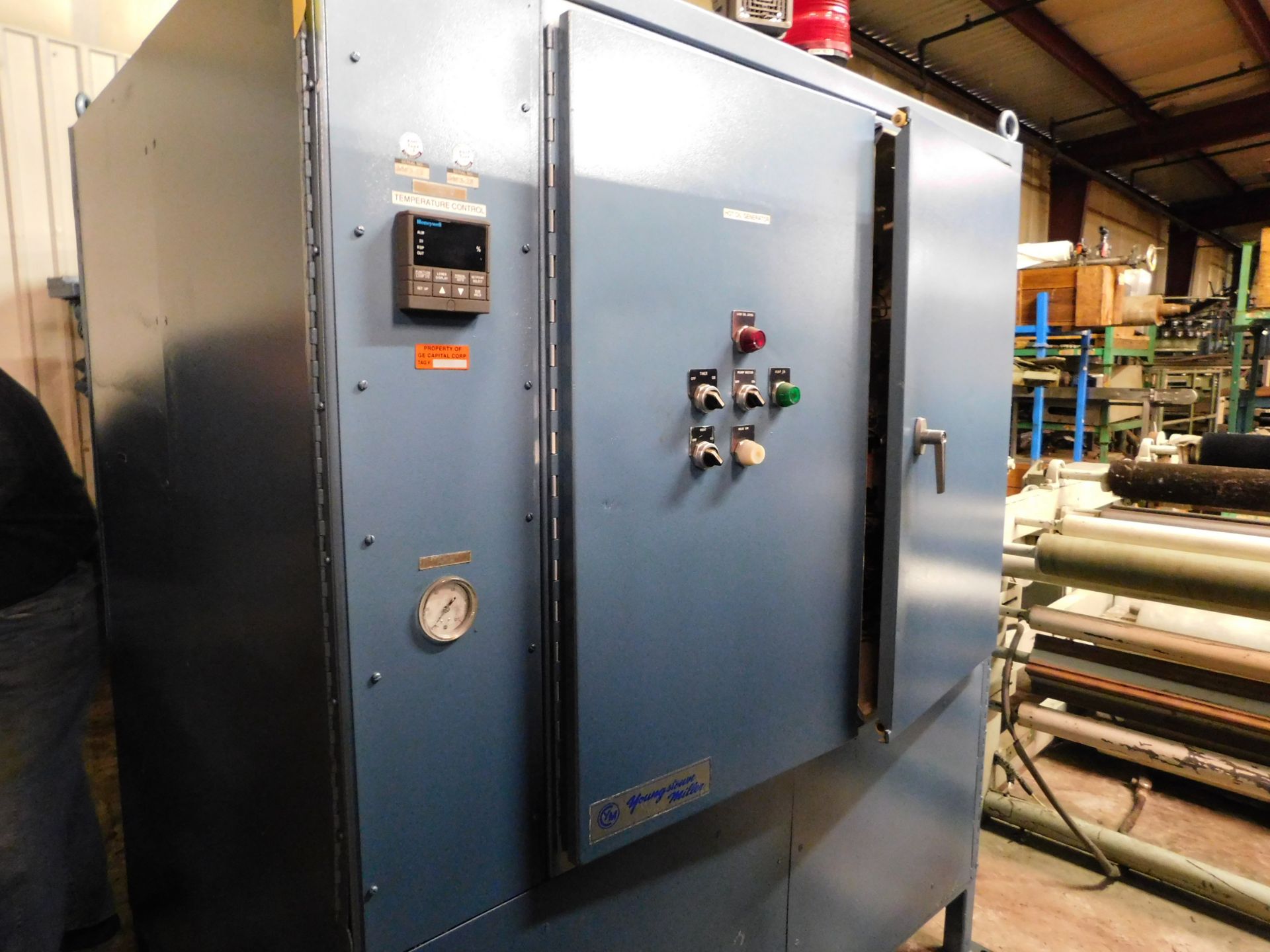 Gessner Boiler, HT-120-1, 460 Volts, 60 Hz, 3 Phase, 171 Amps, Working Condition, Rigging Fee $35