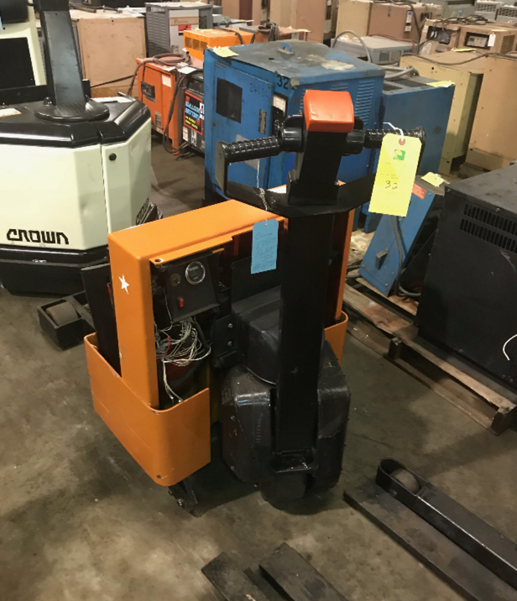 Orange Electric E85-7 Pallet Jack, Serial #103260, Rigging Fee For This Item Is $25