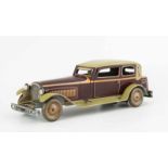 Grosse Tippco-Limousine "T.C. 9590"Deutschland, um 1930. Ohne Firmensignet. Bezeichnet: "MADE IN