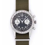 Aviation Cosmonaut ChronographRunder, mechanischer Chronograph 90er Jahre mit Handaufzug in