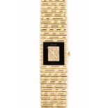 Piaget Diamant-Damenarmbanduhr1980er Jahre. Modell Polo. Ref. 8131 C26. Serien Nr. 383878. 750