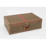 Louis Vuitton, Koffer "Alzer Anglais"Um 1954-58. Aus Monogram Canvas (Schablonenmuster). Mit einem