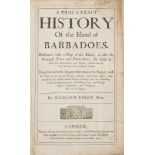 Ligon, RichardA True and Exact History of the Island of Barbados. Illustrated with a Map of the