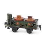 Märklin-Säurewagen "1990"Deutschland, um 1929. Grün lackiert. Spur 0. 2-achsig, Nr. 1990. Mit