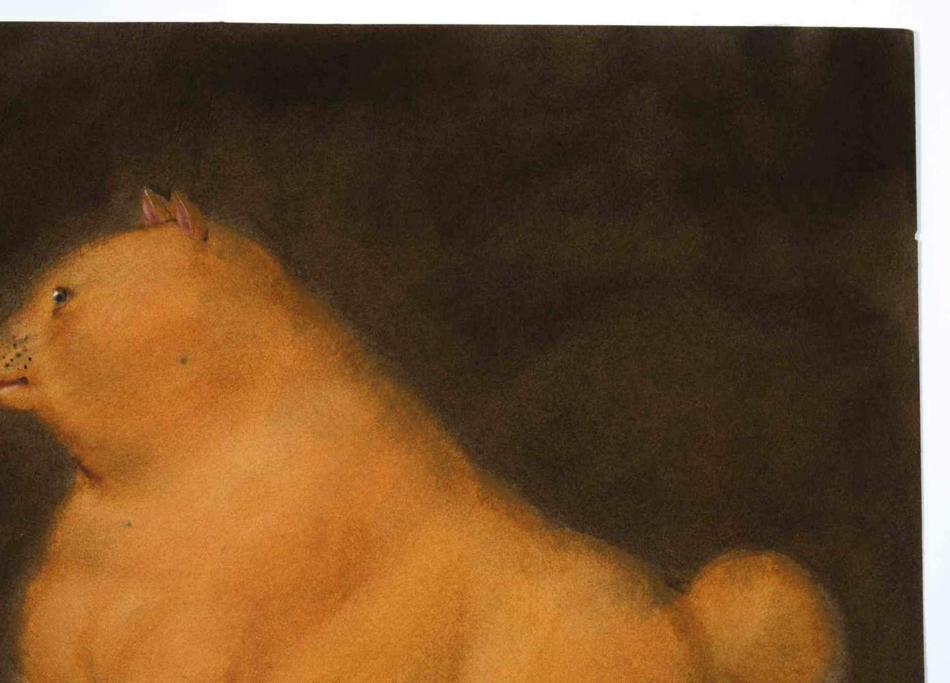 Botero, Fernando(Medellin 1932) Katze. 1979. Pastell auf dünnem Karton. Unten rechts in Bleistift - Bild 4 aus 7