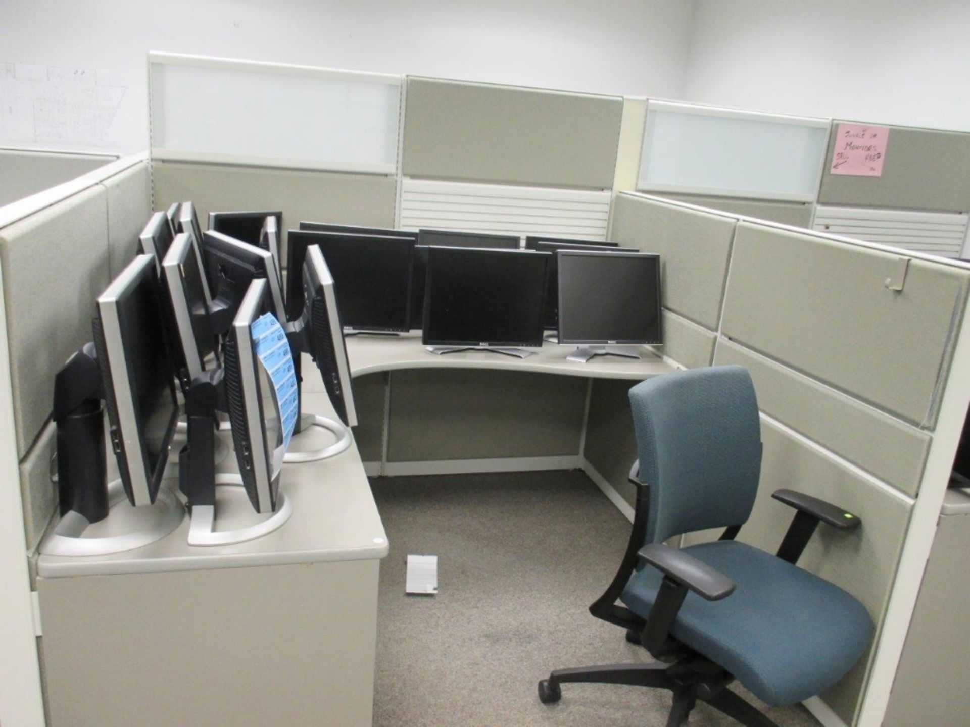 2008 Tecknion 8 Station Work Cubicle System - Image 2 of 6