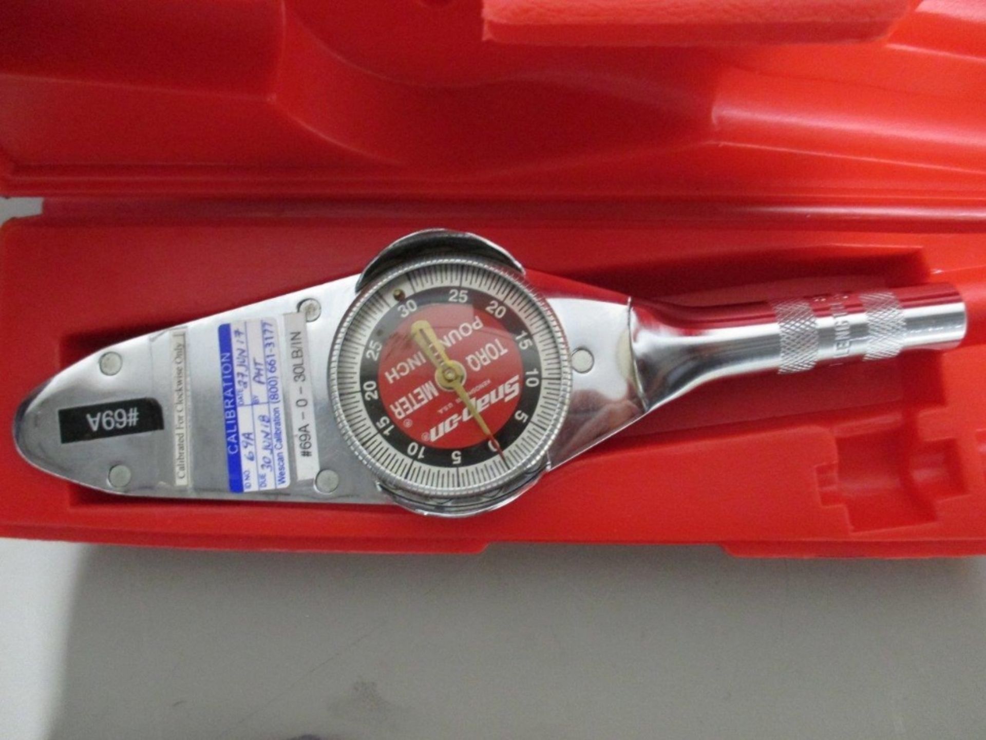 2 x Snap On Torque Wrench 1 x 15lb Torque Wrench 1 x 30lb Torque Wrench 2 x Snap On Torque Wrench - Image 2 of 3