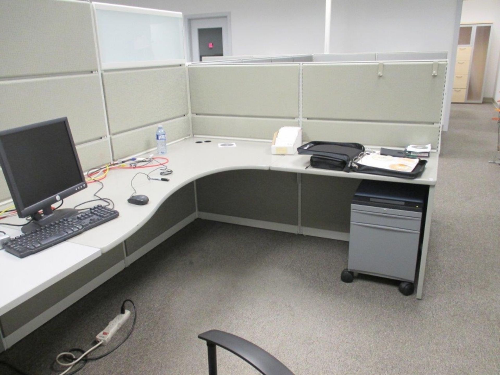 2008 Tecknion 8 Station Work Cubicle System - Image 6 of 6