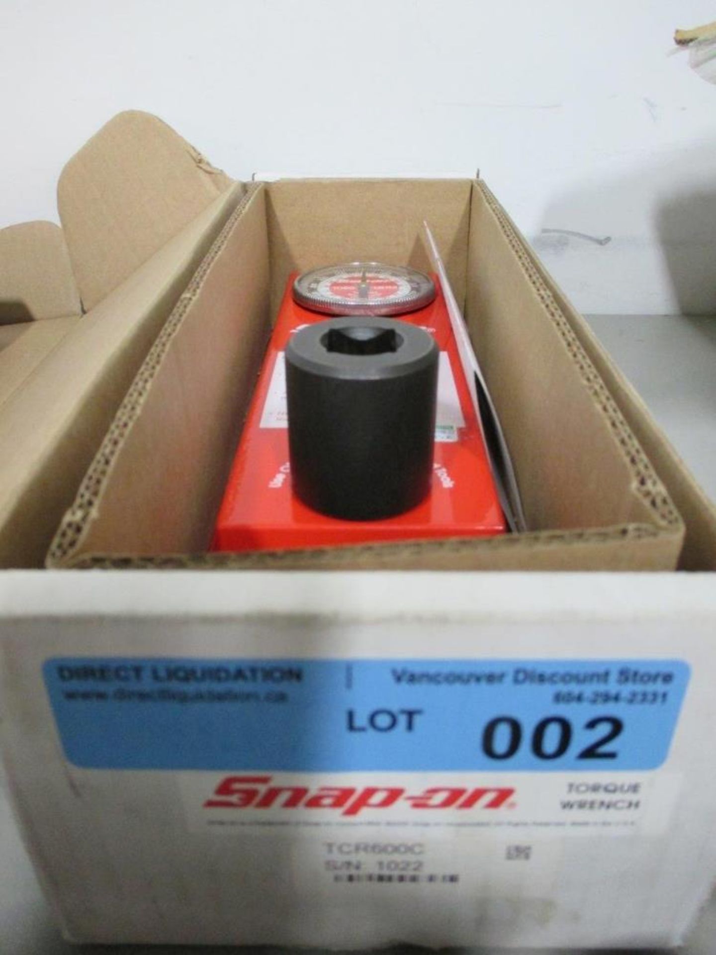 Snap On TRC 600 C Torque Wrench Calibrator