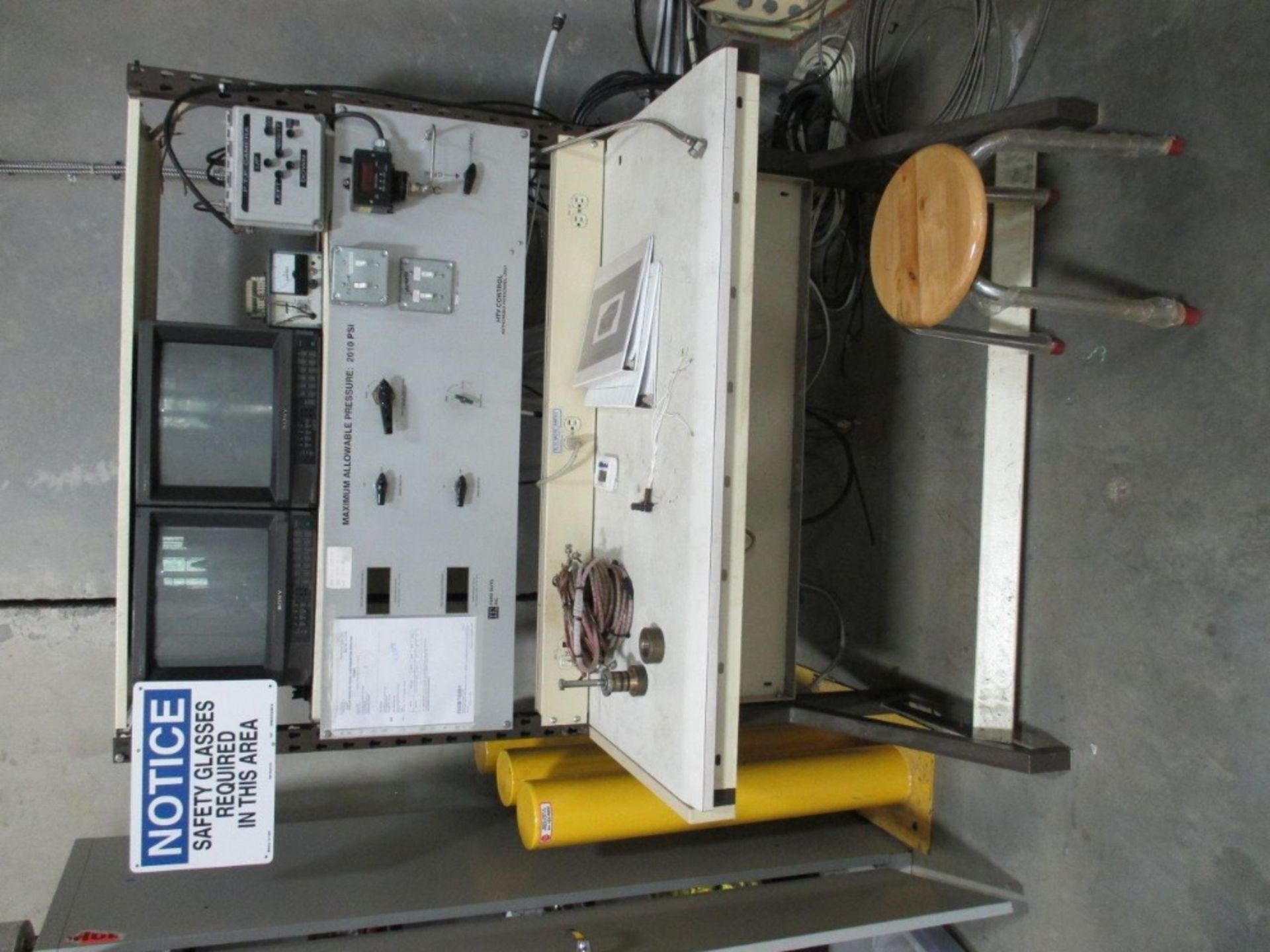 HTV System & 10ton Gantry Crane Including Controls, and parts cabinet - Image 9 of 10