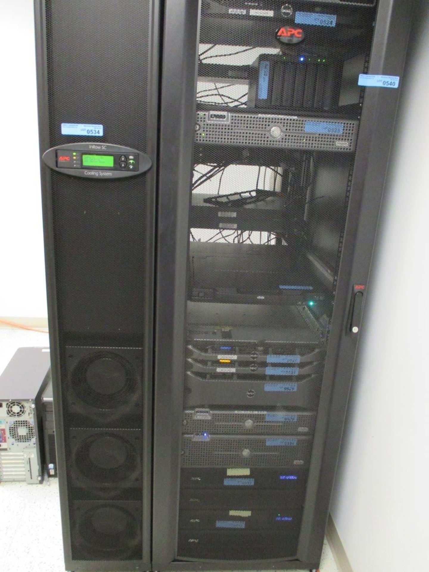 Complete Dell Server Backup, Server System, & APC Combination Lots 523-539