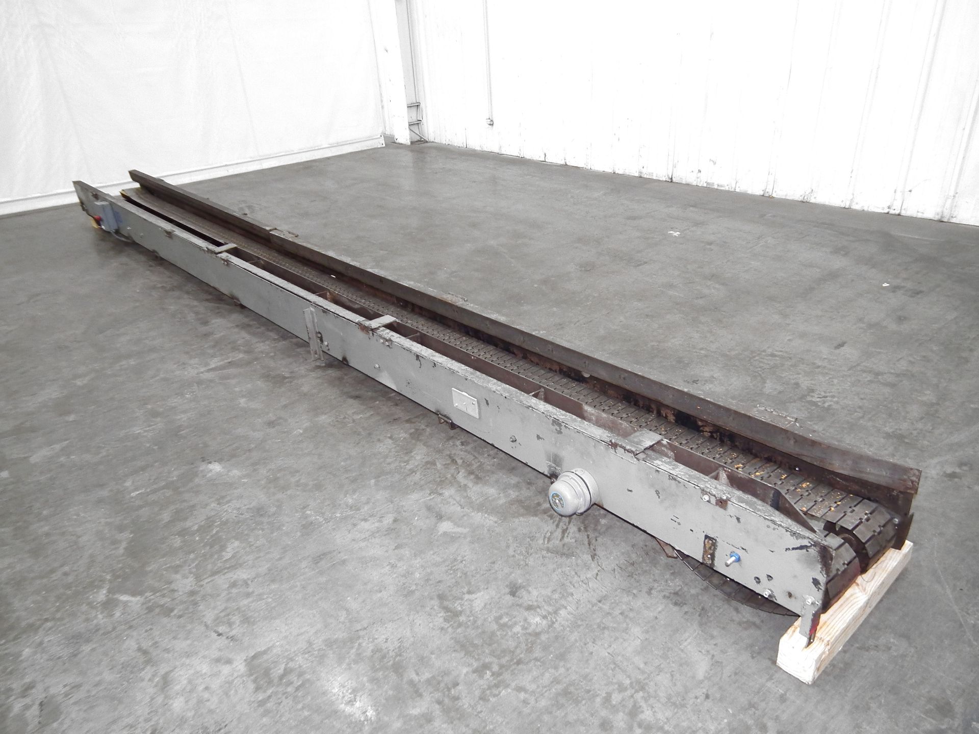 20' Long x 13" Wide Dual Lane Steel Conveyor - Image 6 of 13