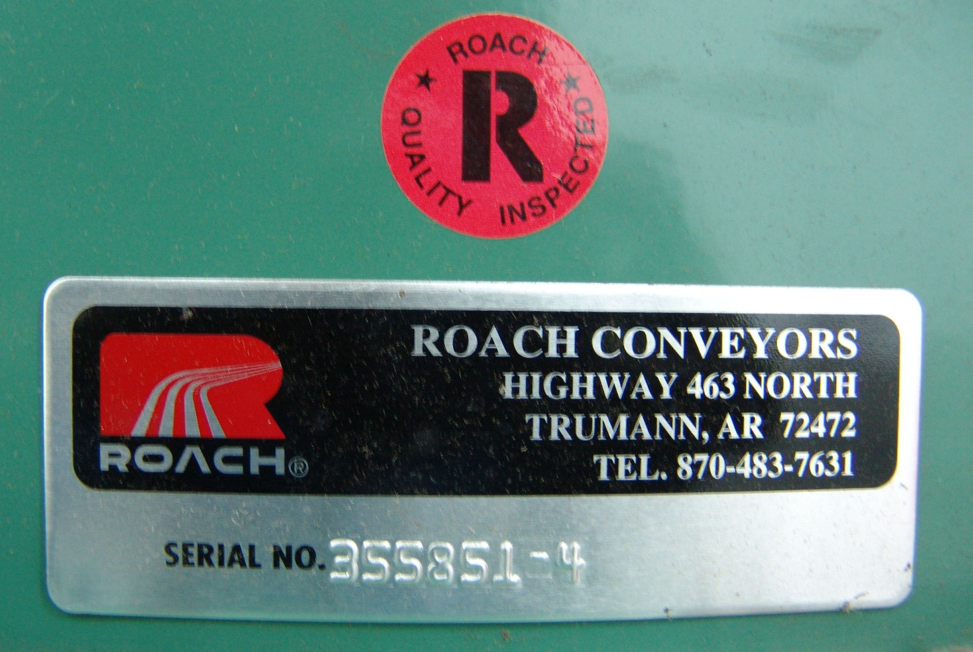 Roach Live Roller Curved Conveyor for Cases - Image 7 of 7