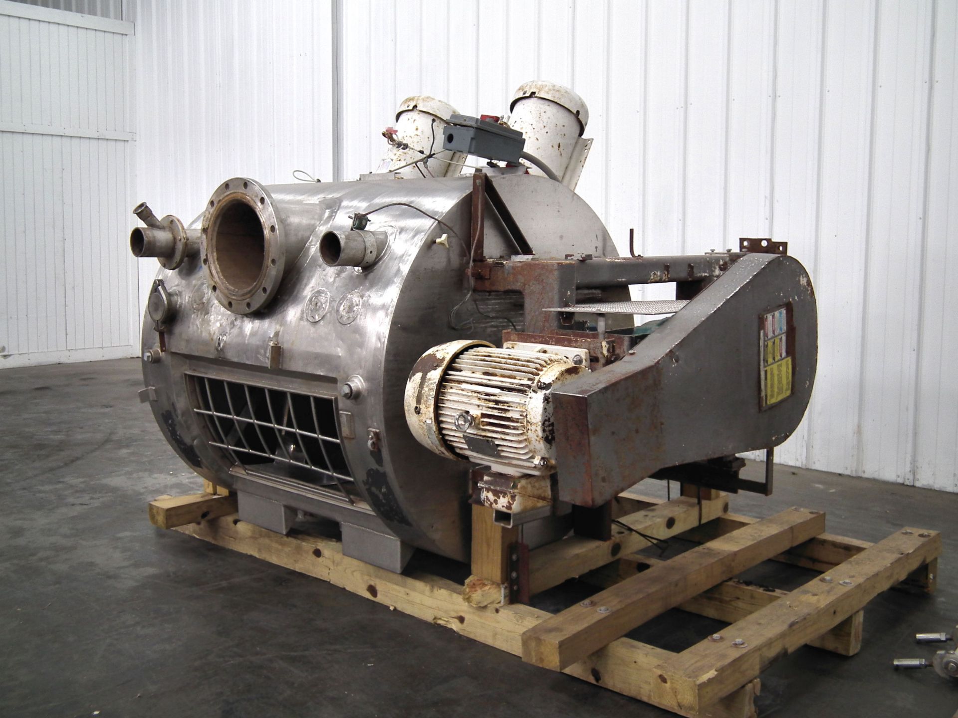 JH Day Dual High Shear Jacketed Paddle Mixer - Image 3 of 13