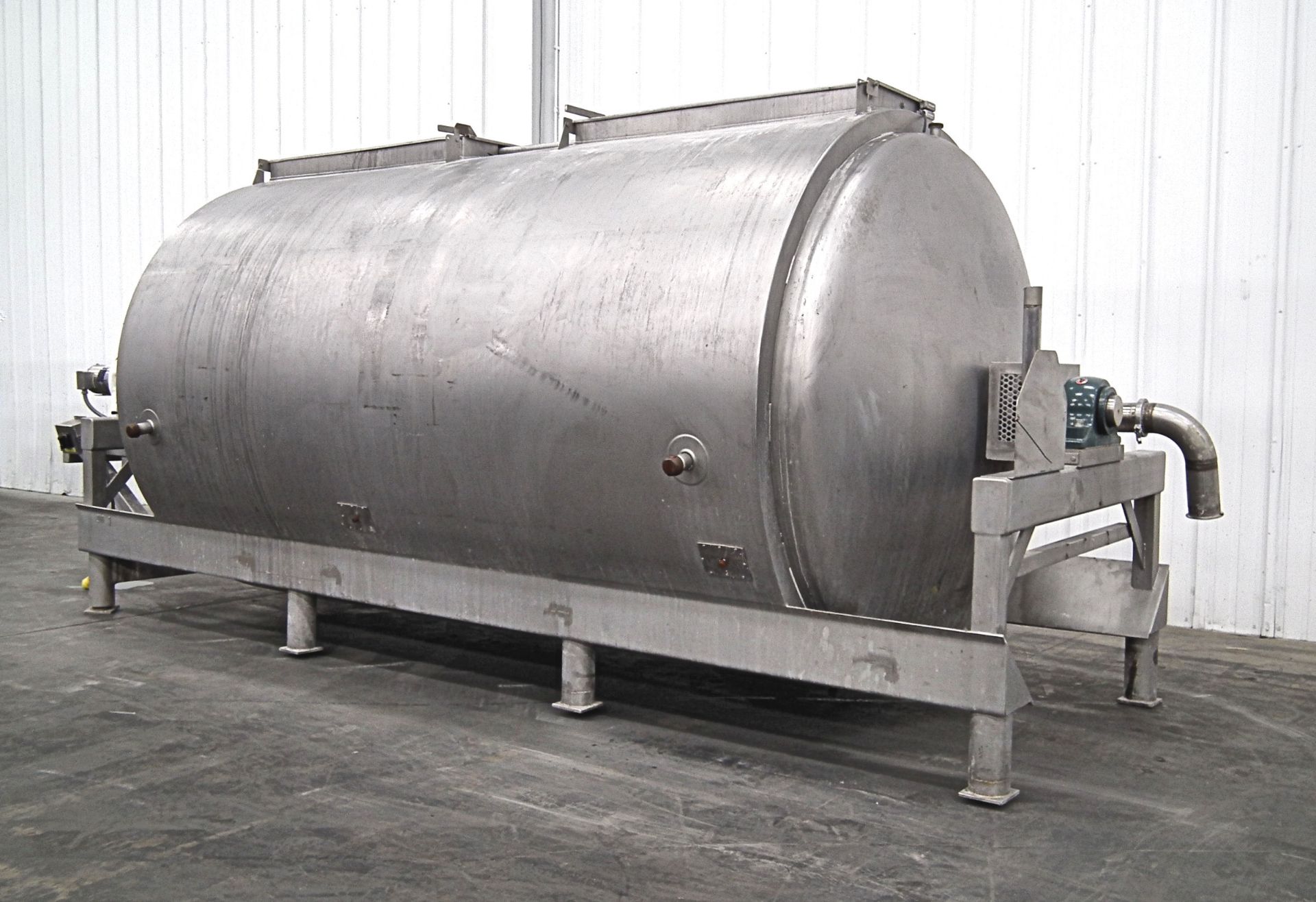 APV Crepaco 3000 Gal. Stainless Steel Jacketed Fermentation Tank