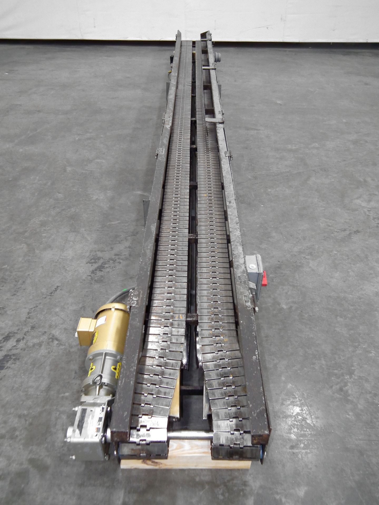 20' Long x 13" Wide Dual Lane Steel Conveyor - Image 5 of 13