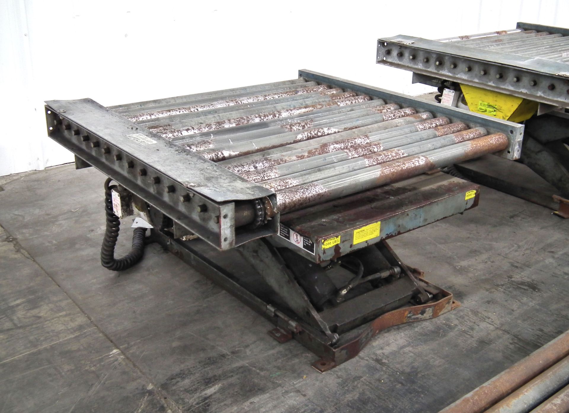 Pallet Conveyors with Southworth Scissor Lifts - Image 7 of 9