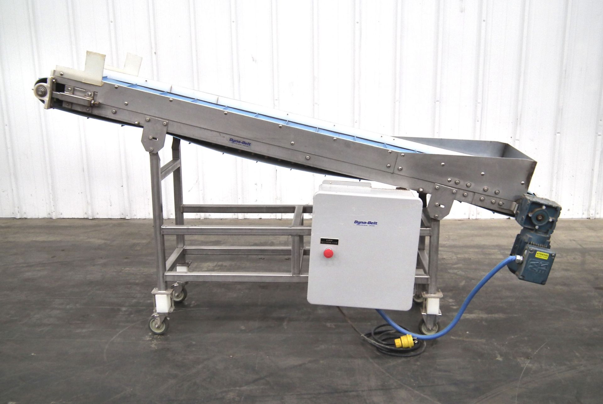 Dyna Belt Cleated Inclined Conveyor - Image 6 of 12