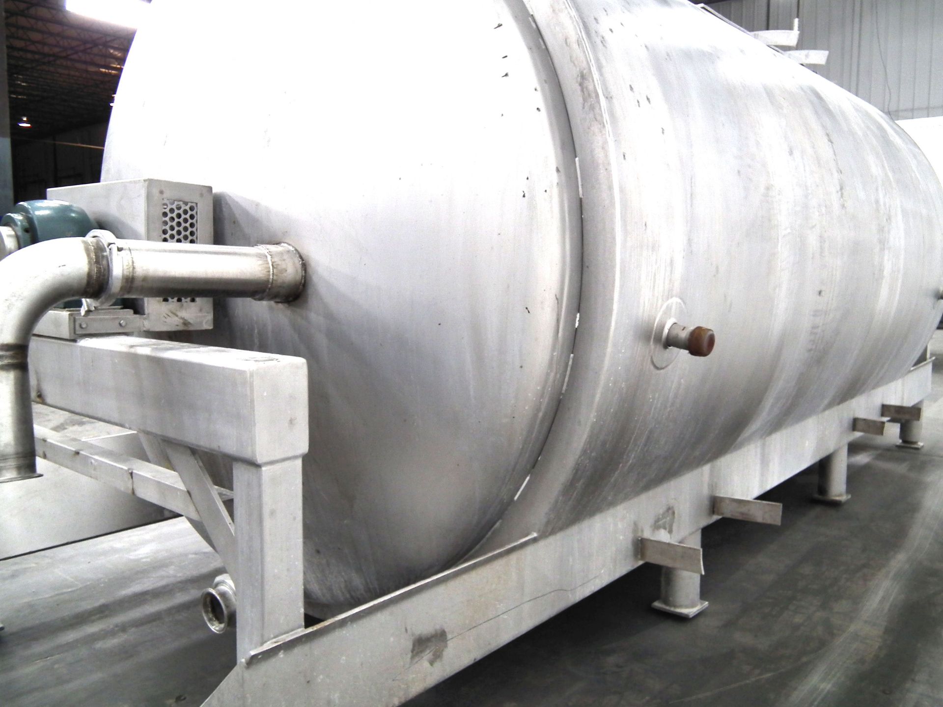 APV Crepaco 3000 Gal. Stainless Steel Jacketed Fermentation Tank - Image 8 of 13