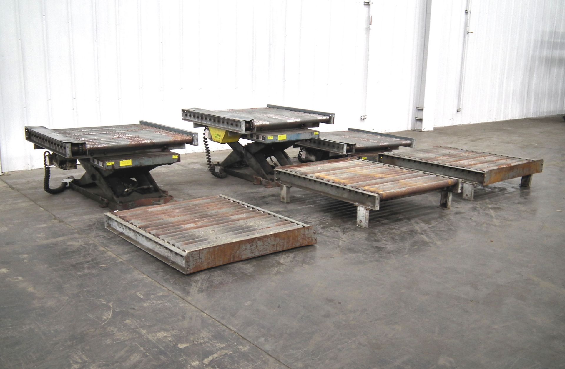 Pallet Conveyors with Southworth Scissor Lifts