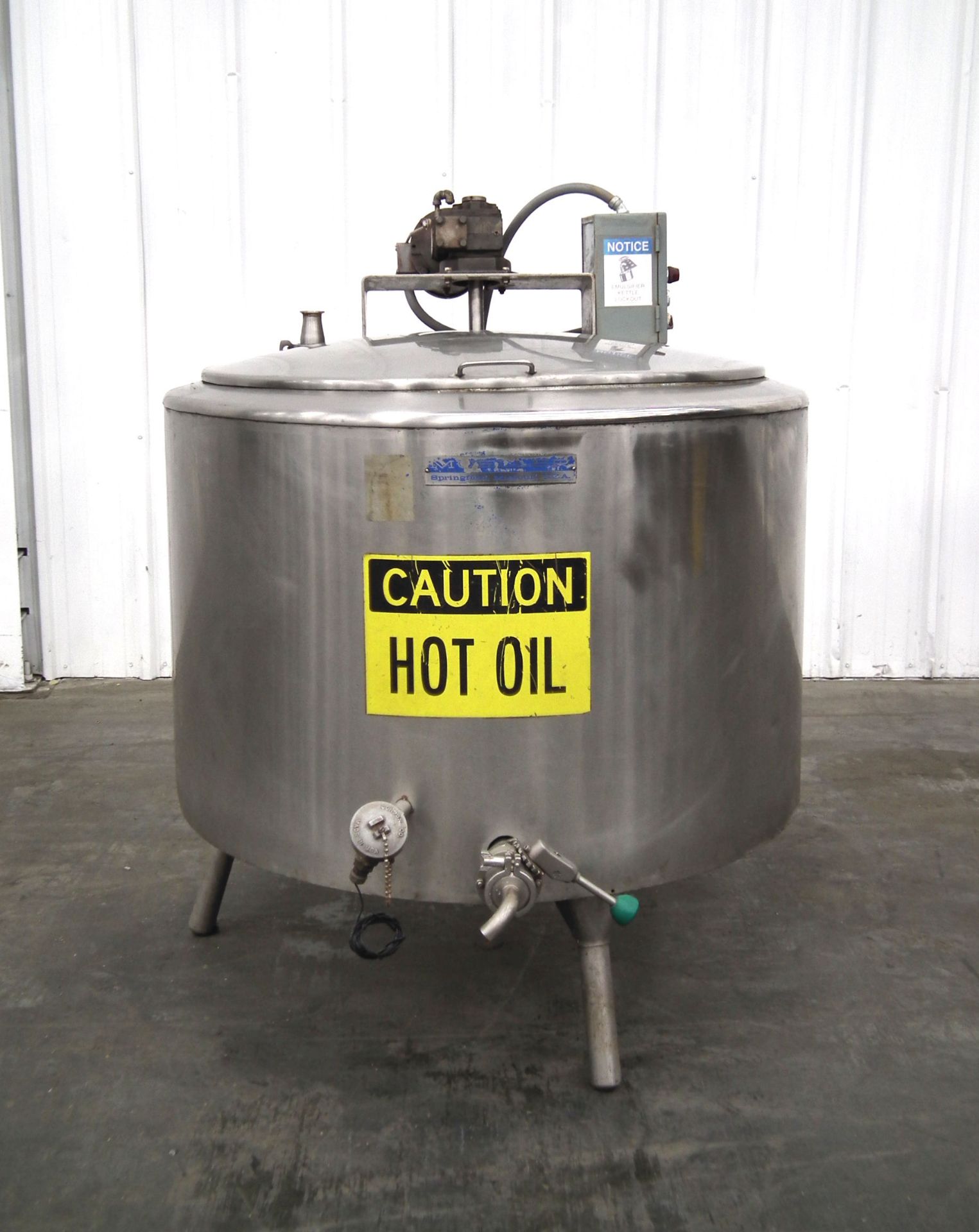 Mueller 150 Gallon Stainless Steel Tank - Image 12 of 14