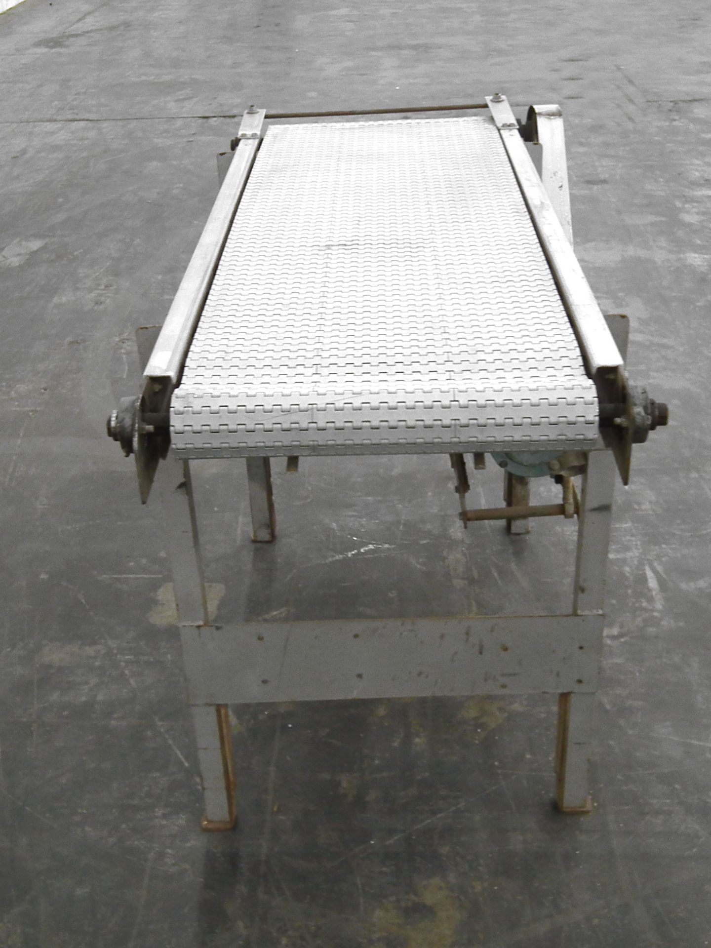 Aluminum Frame Mat-top Belt Conveyor 18" x 54" Long - Image 4 of 6