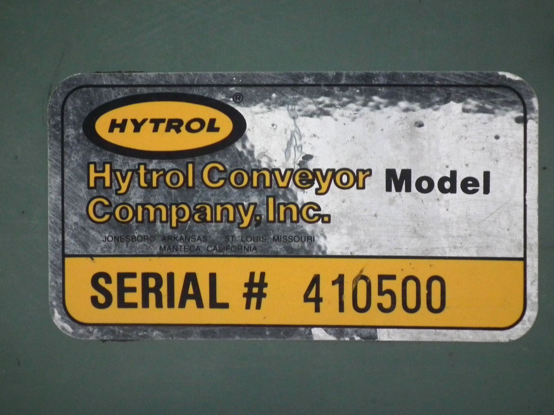 Hytrol 40" L x 21"W Live Roller Conveyor - Image 8 of 8