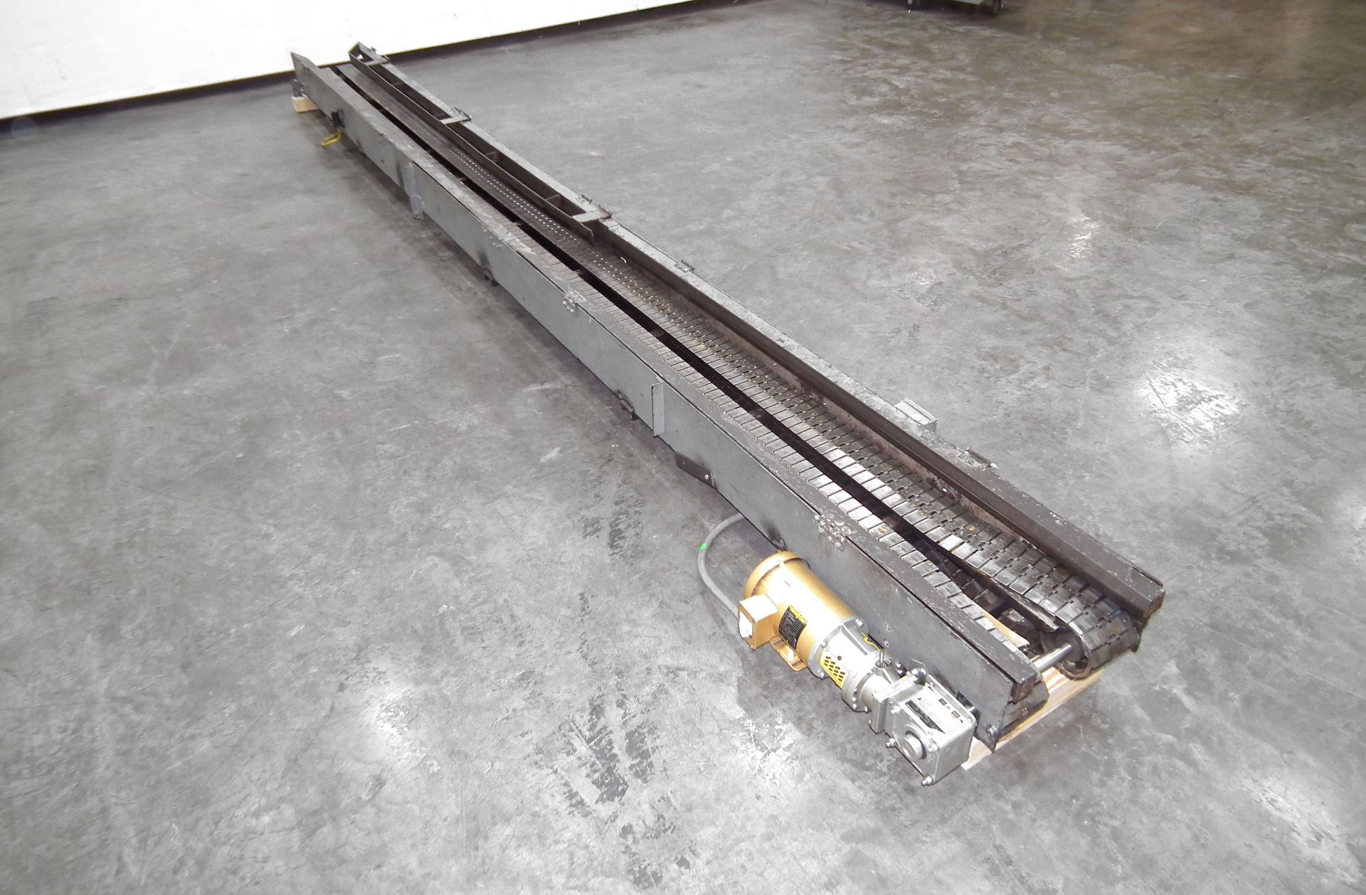 20' Long x 13" Wide Dual Lane Steel Conveyor - Image 4 of 13