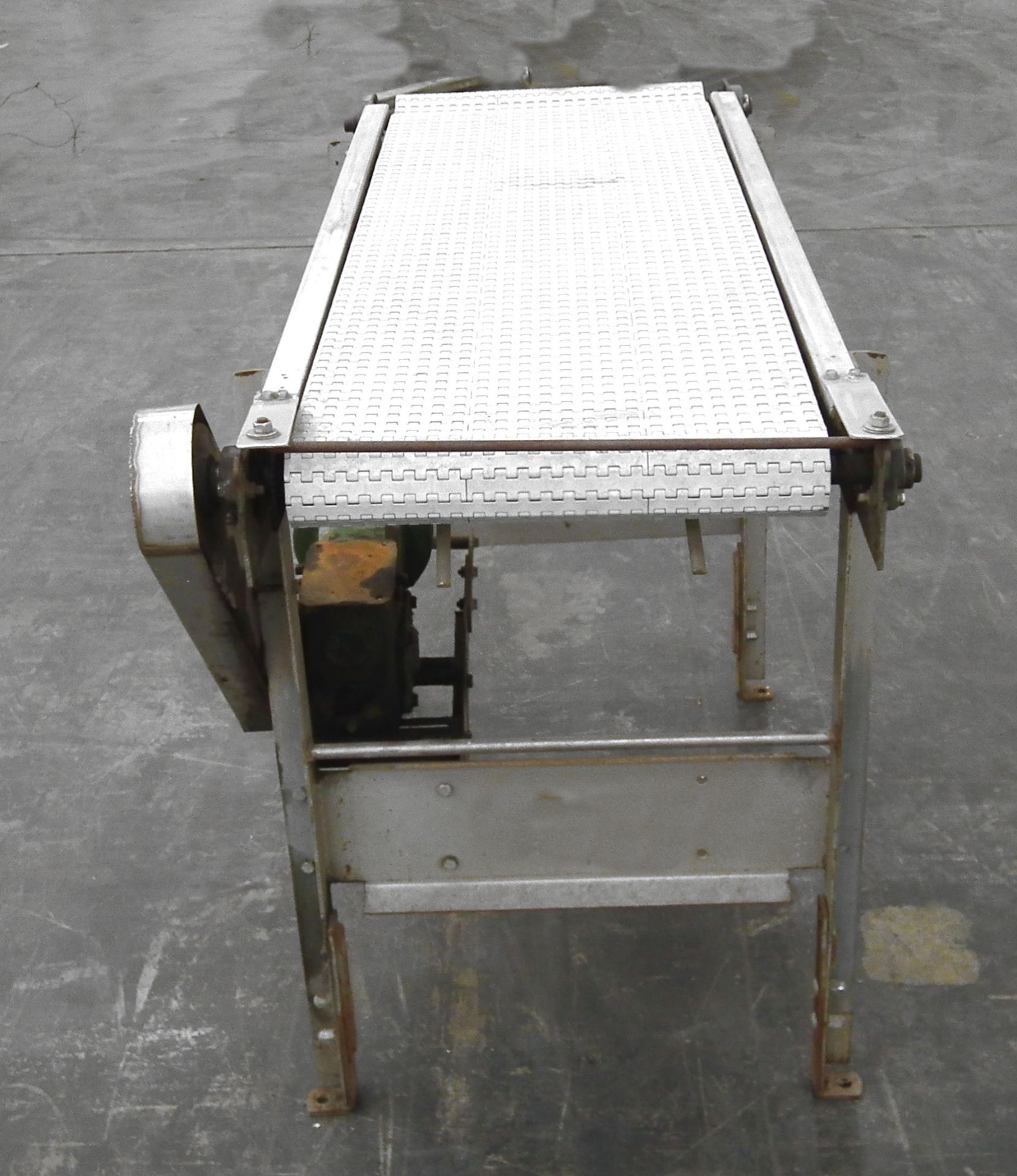 Aluminum Frame Mat-top Belt Conveyor 18" x 54" Long - Image 5 of 6