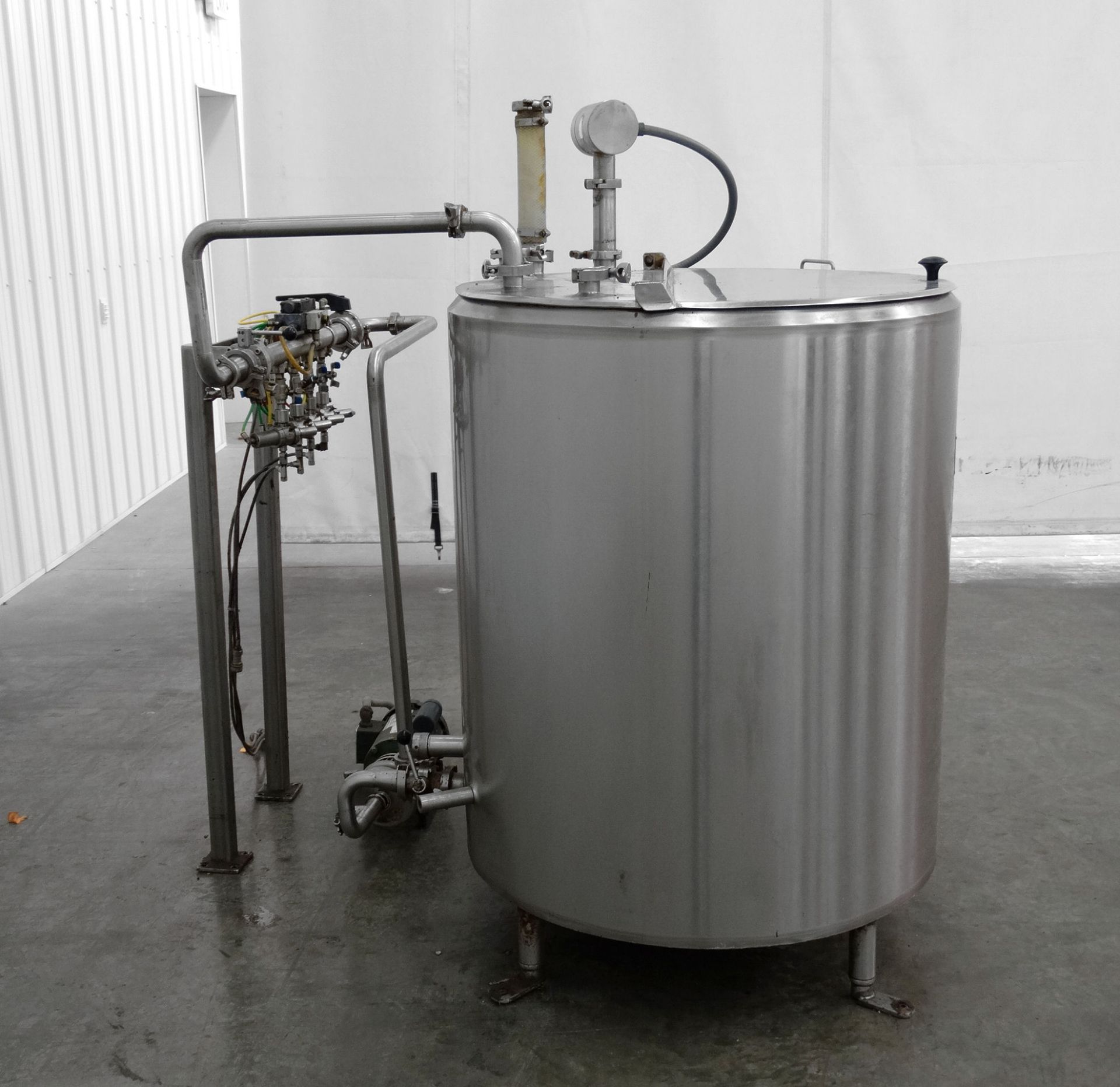 Cherry Burrell 200 Gal Tank with Spray Coating Nozzle - Image 4 of 14