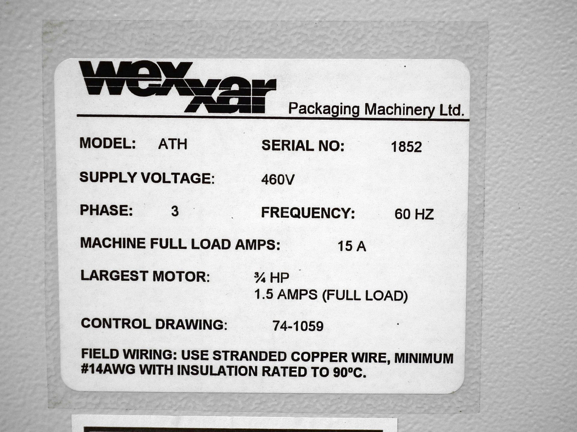 Wexxar ATH Tray Former - Image 11 of 11
