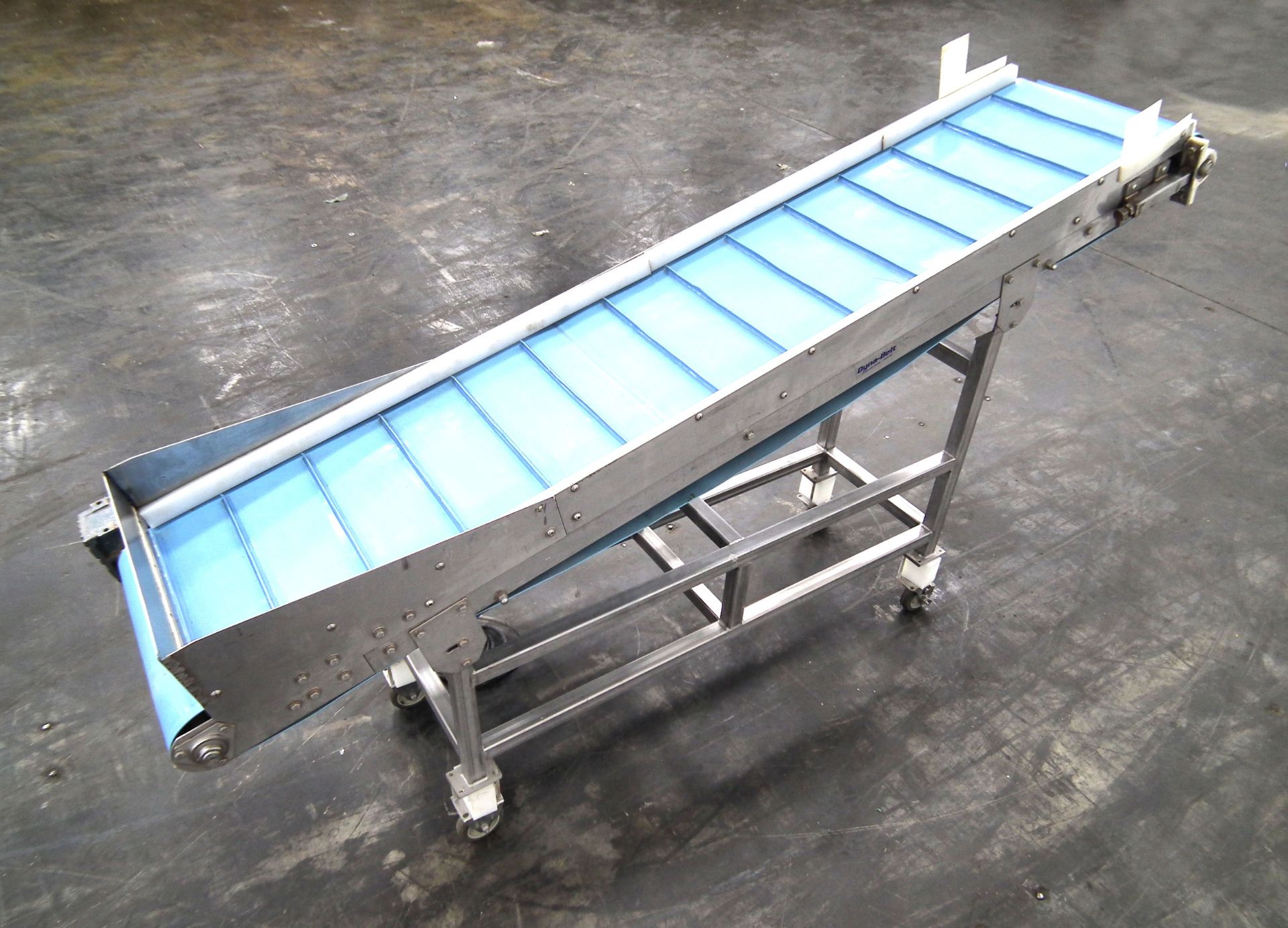 Dyna Belt Cleated Inclined Conveyor - Image 8 of 12