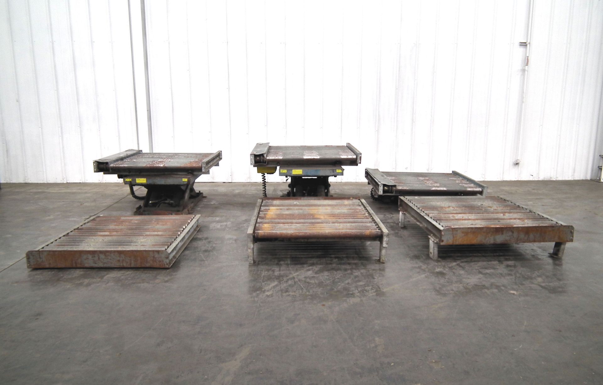 Pallet Conveyors with Southworth Scissor Lifts - Image 2 of 9