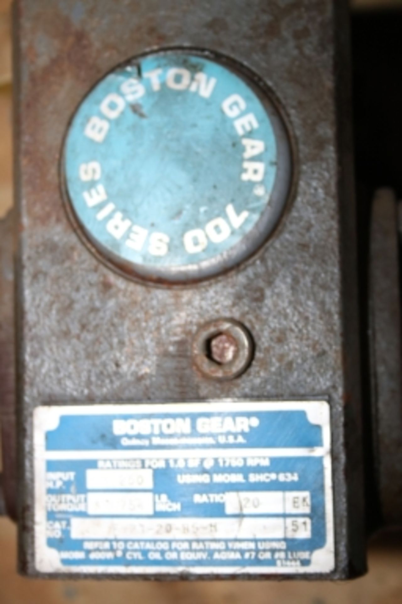 Boston Gear Reduction Boxes Cat. #F721-20-B5-H 20:1 - Image 2 of 15