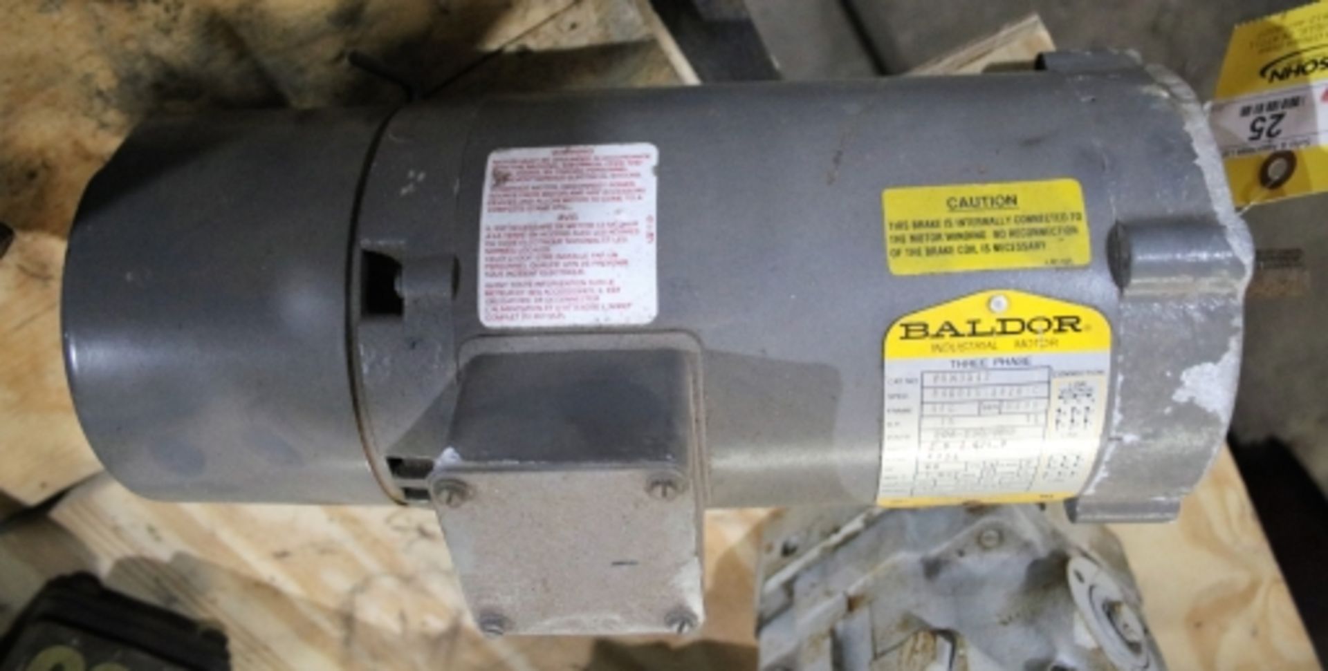 Baldor .75 hp/1725 Rpm Industrial Clutched Motor