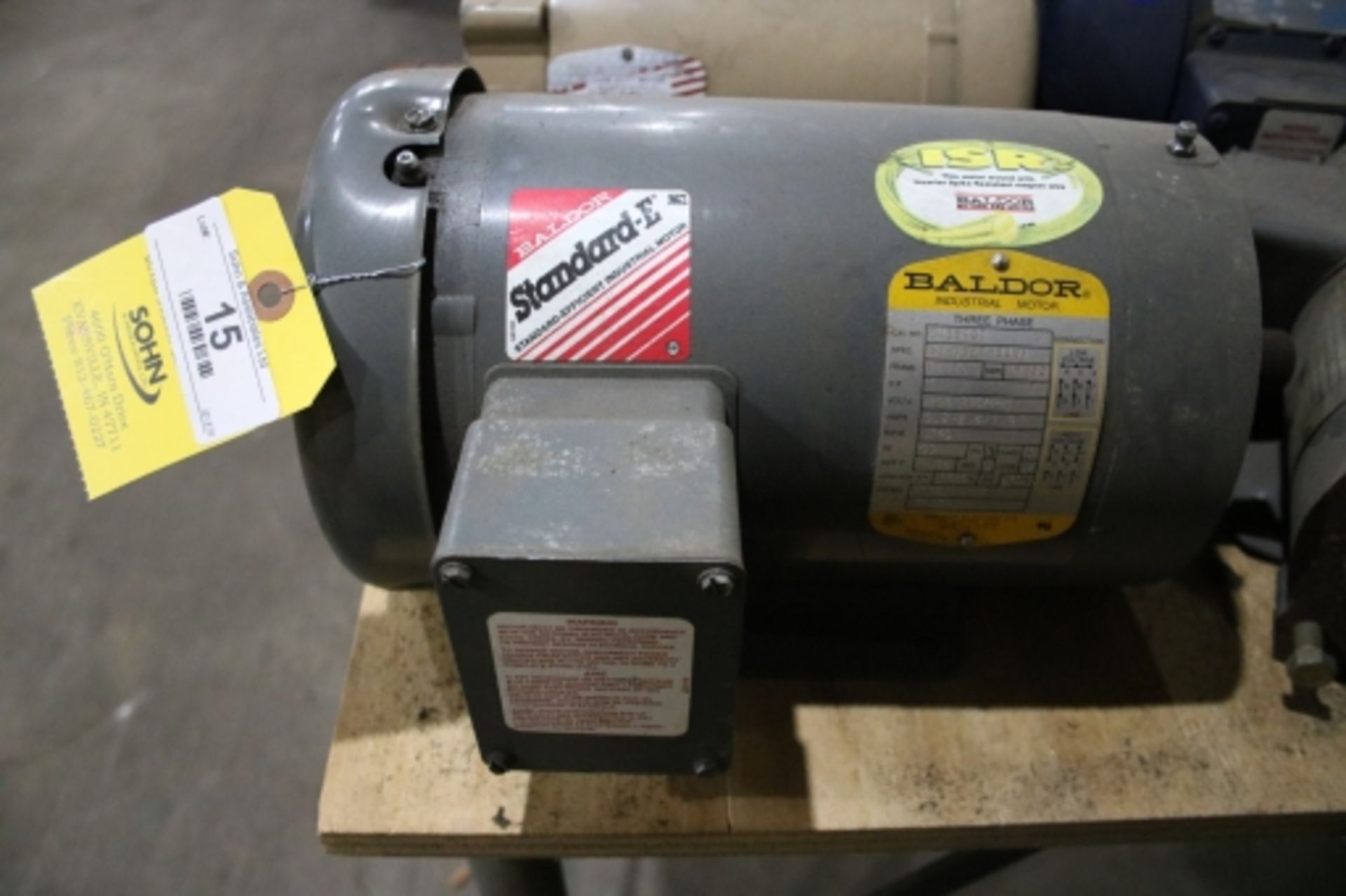 Baldor Industrial Motor, 1 hp/1740 rpm