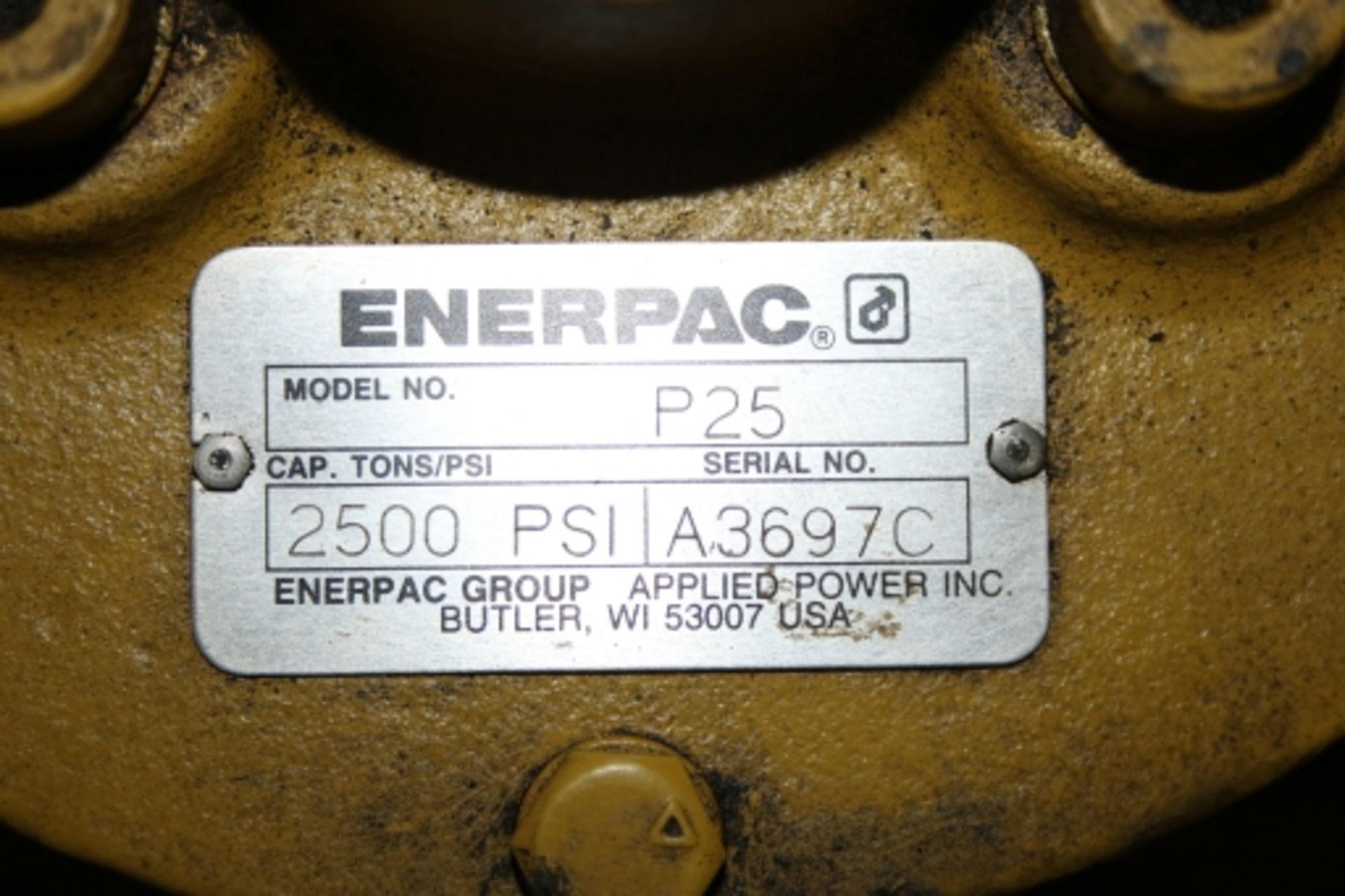 Enerpac P-25 Pump-2500 PSI - Image 2 of 6