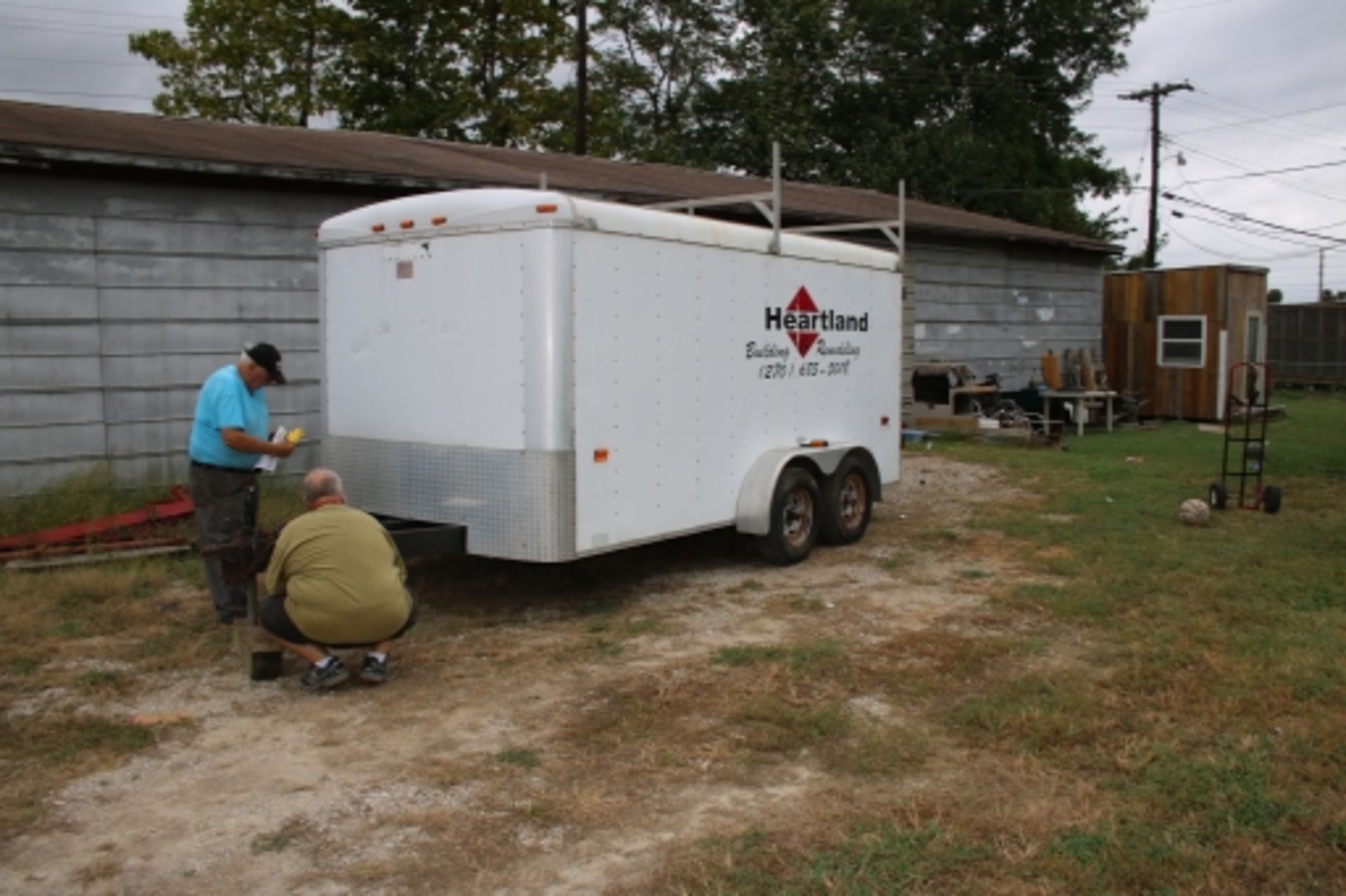 Haulin Trailer Model HA714TA2-2 5/16 ball hitch - Image 2 of 19