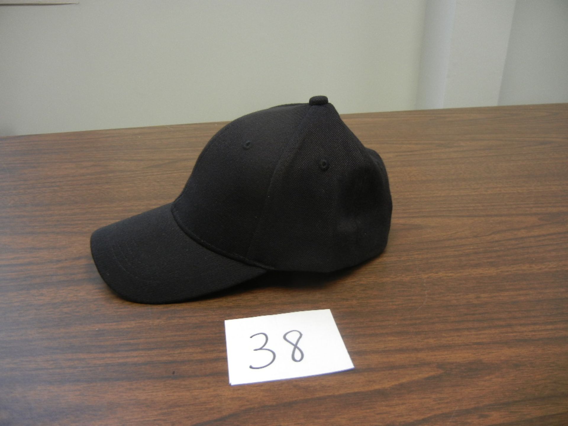 Wool Blend Stretch Fit cap, 6 Panel, with US Patent 24 hats/case, 3cs s/m, 3cs m/l, 2cs l/xl Black