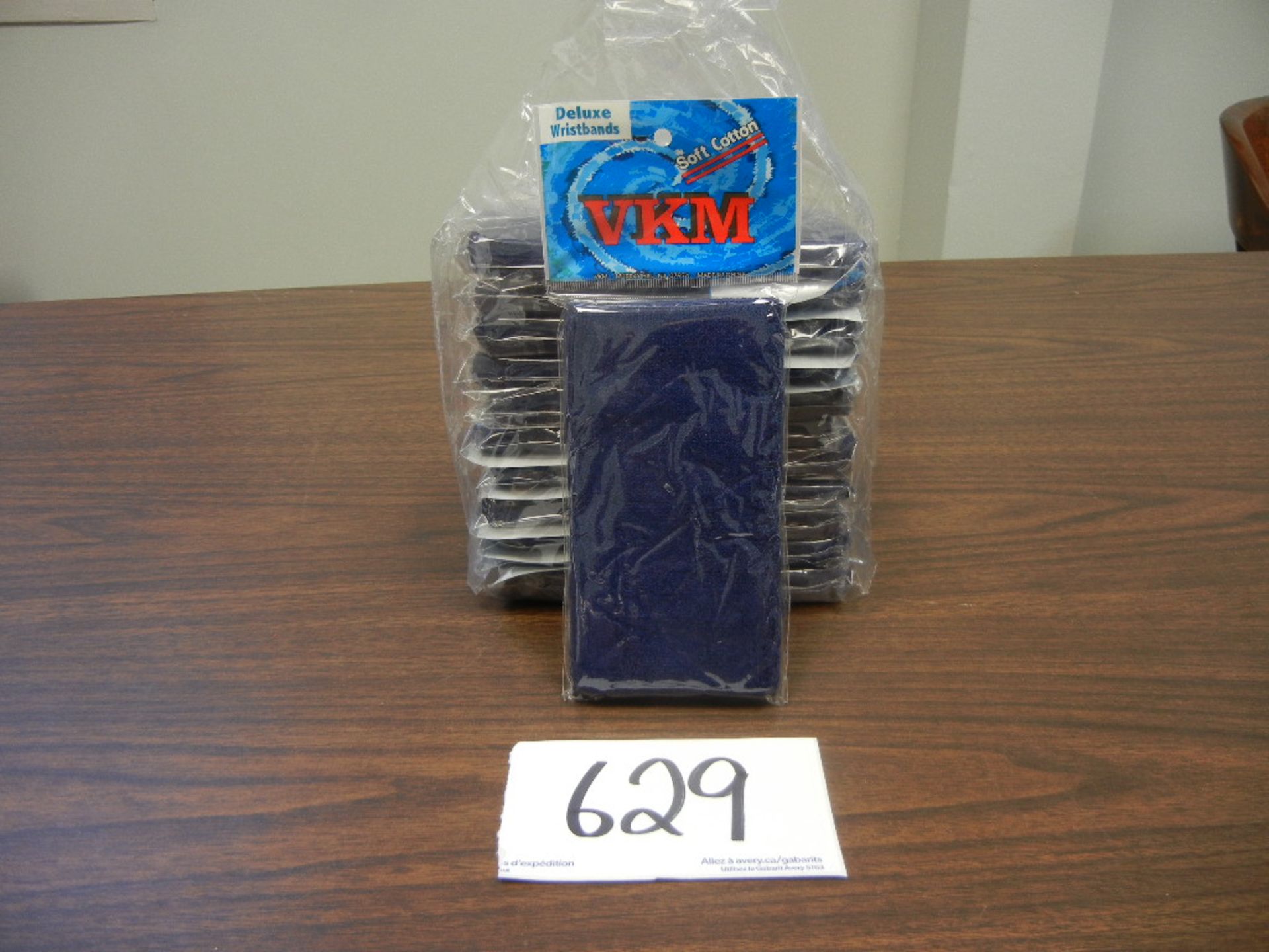 Case of 80% Cotton Wristband,Retail Packaged, VKM#RST