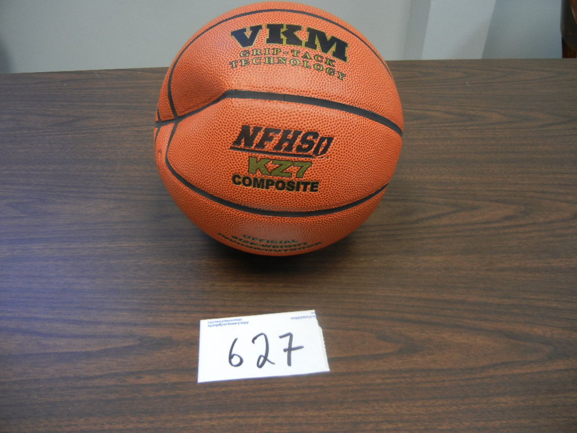 Premium Tacky Composite Leather,NFHS Specs. International Full Size 7 Wide Channel Basketball VKM#