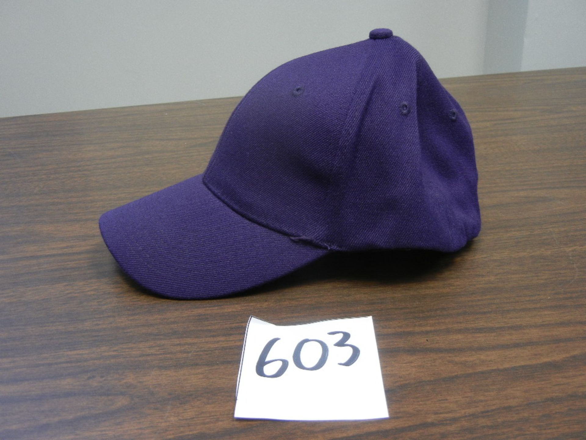 Wool Blend Stretch Fit cap, 6 Panel, with US Patent 24 hats/case, 3cs s/m, 3cs m/l, 3cs l/xl Purple