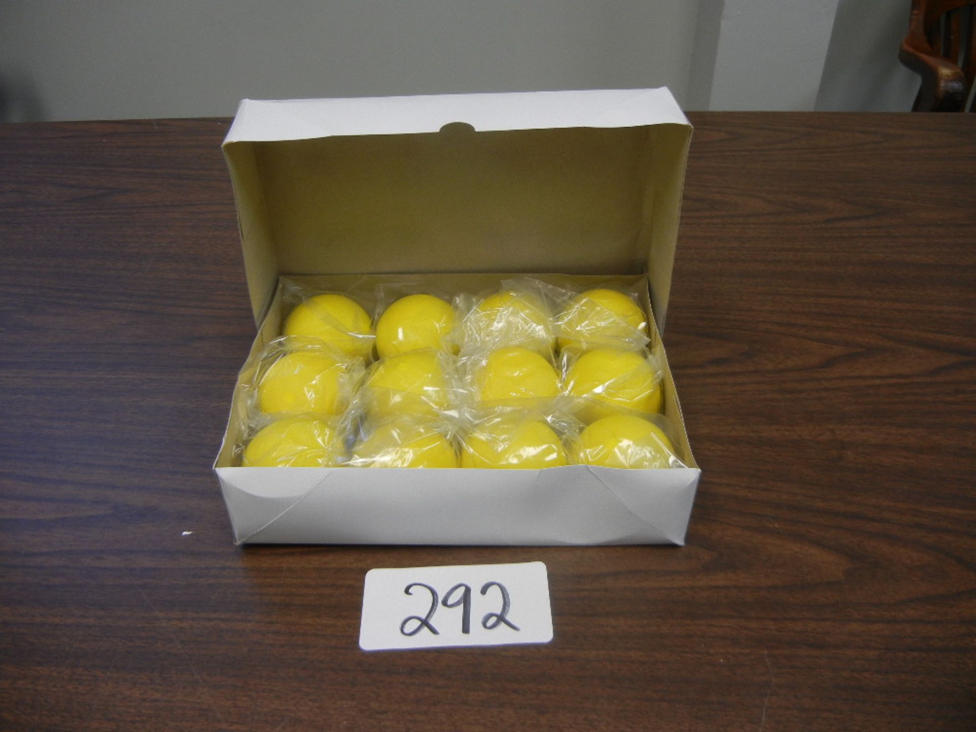 Dozen NFHS Approved Lacrosse Balls Yellow VKM#LB71