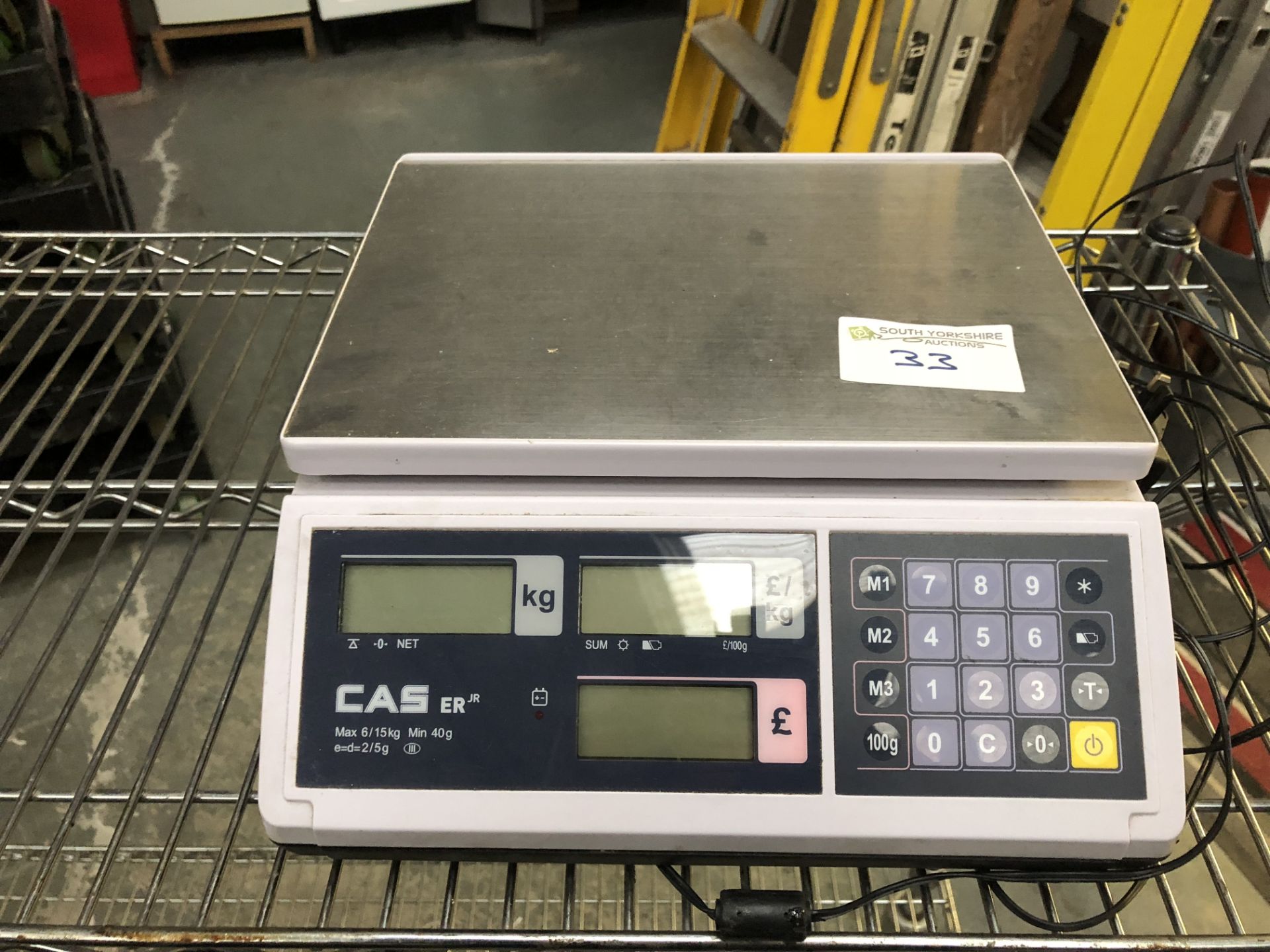 Cas Weighing Scale Flat Plate