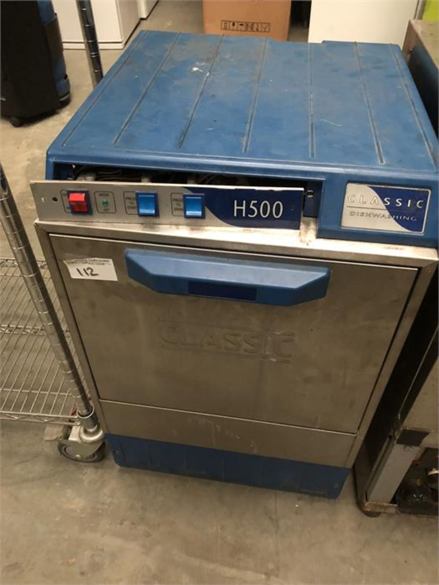 Small classic H500 glasswasher
