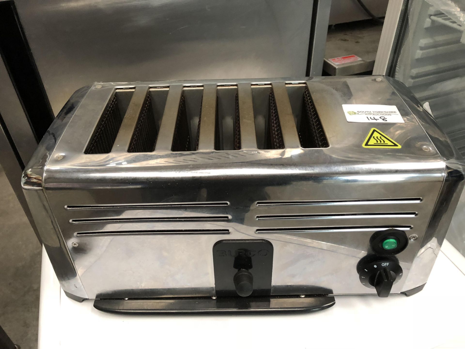 Burco 6 Slot Toaster