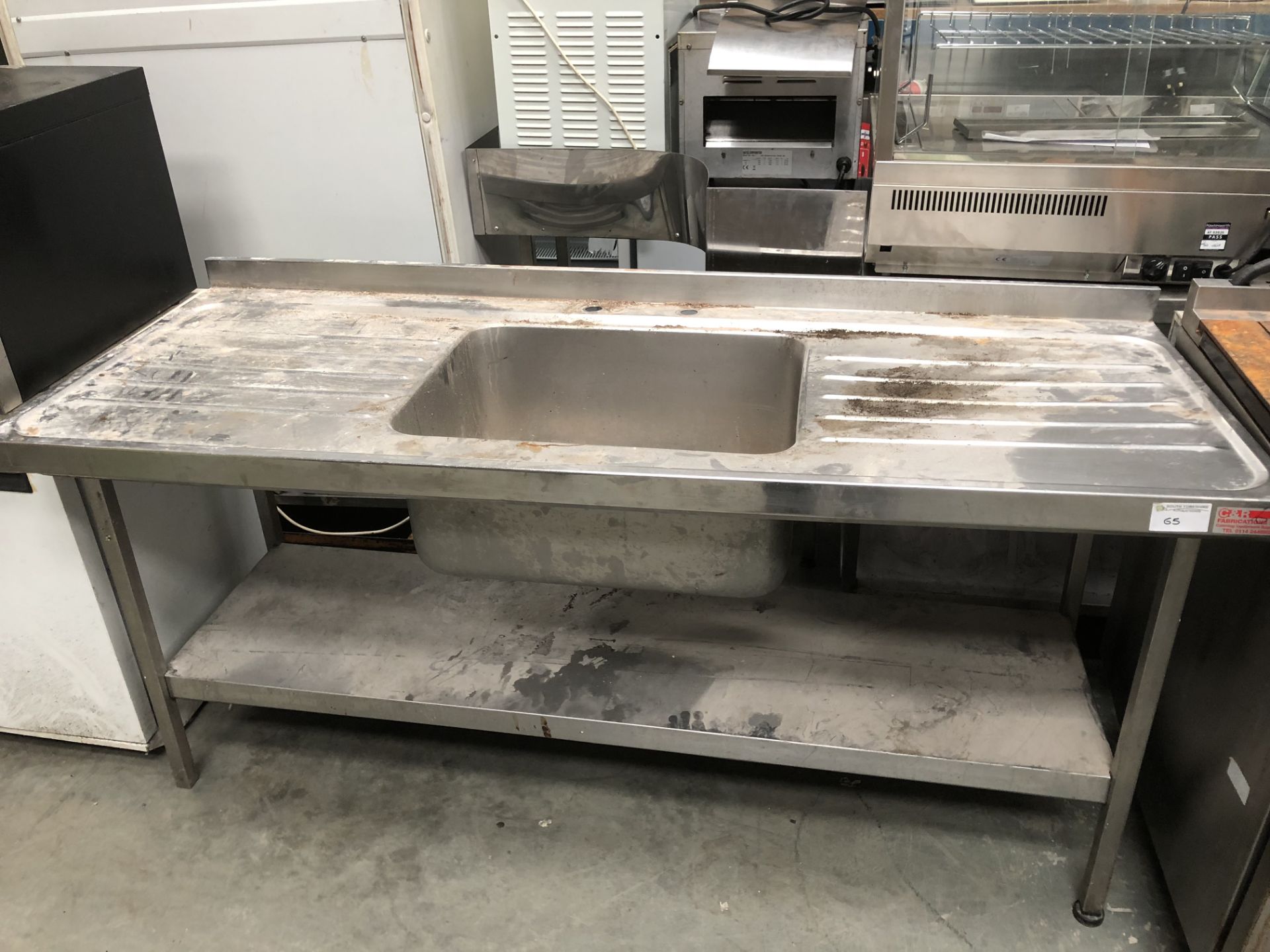 Single Bowl Sink Unit with Double Drainer