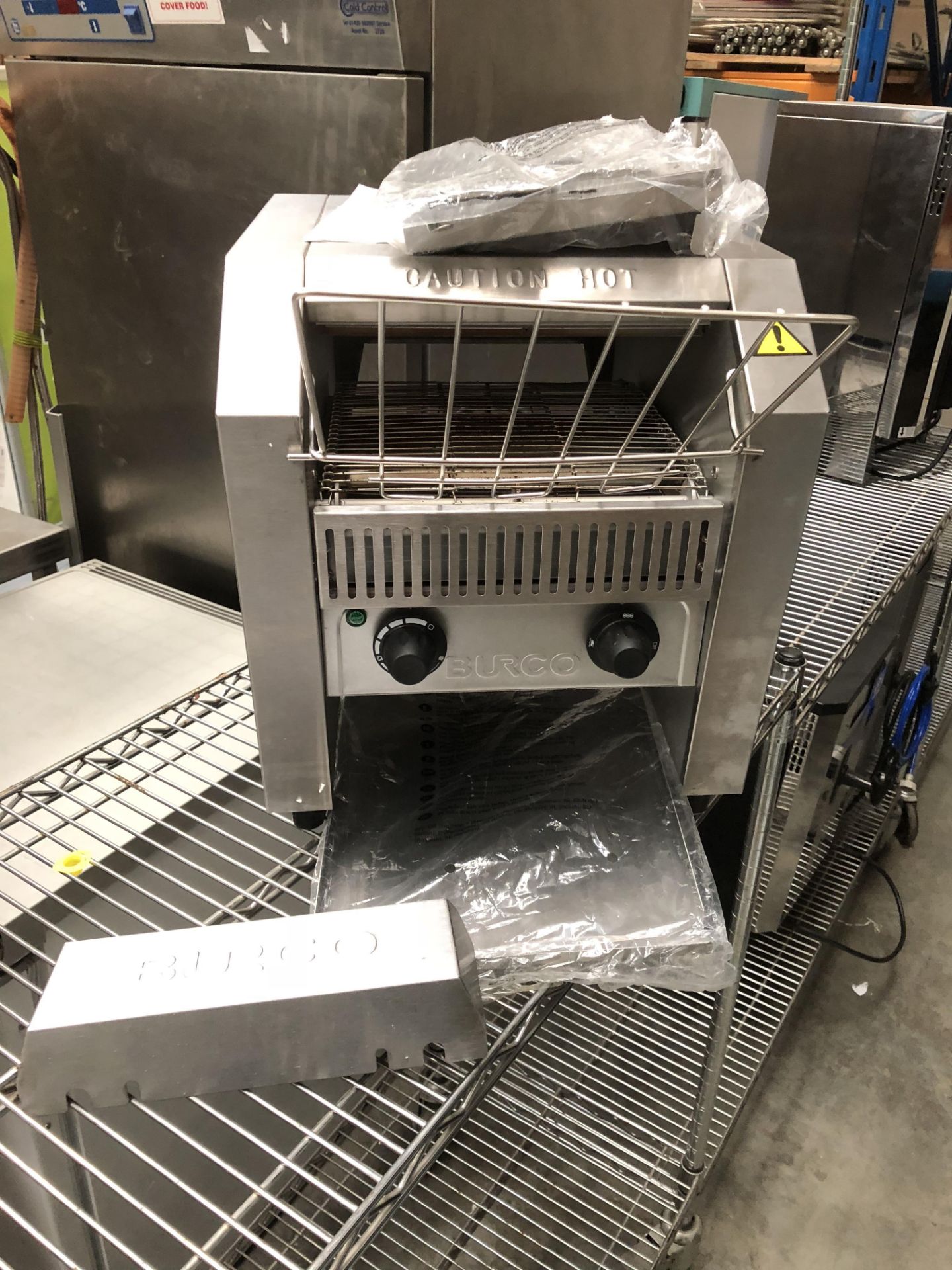 Burco Roller Conveyor Toaster