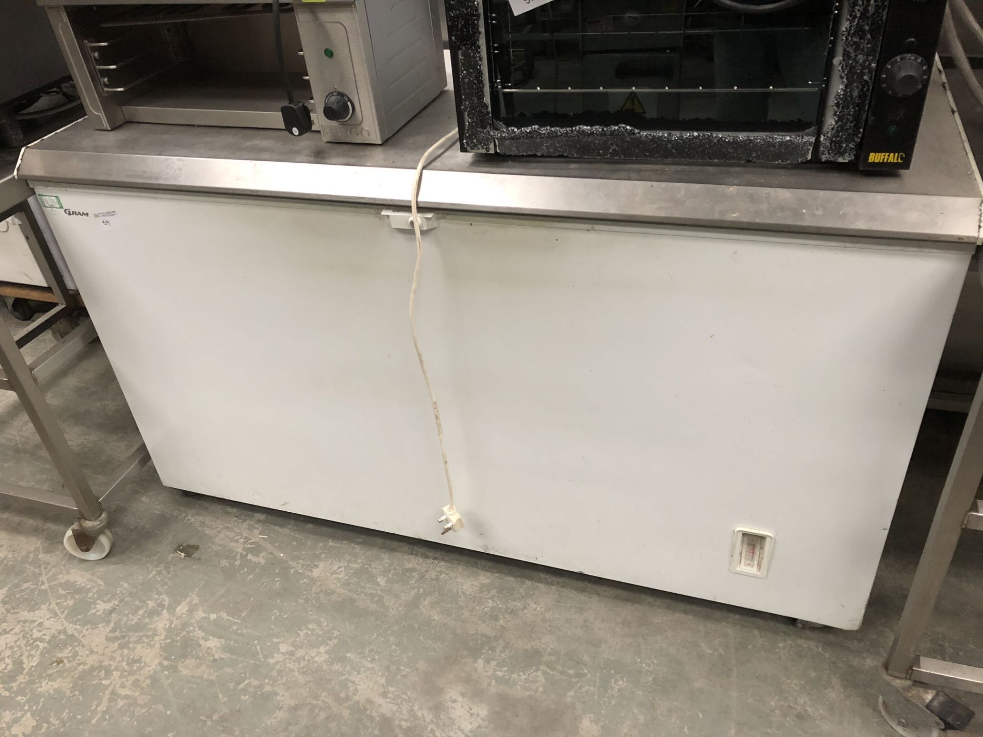Gram Chest Freezer with Stainless Steel Lid