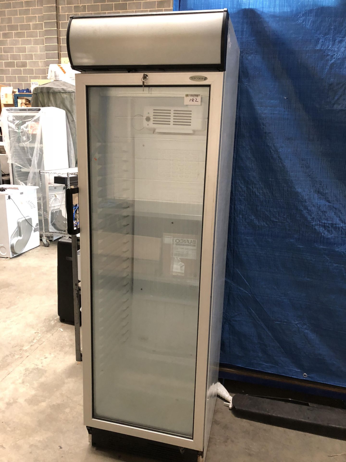 Tefcold See Through Bottle Fridge